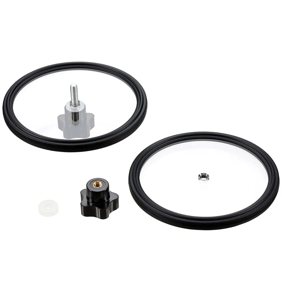 LP Vinyl Record Clean Label Saver Album LP Vinyl Cleaning Protector Waterproof Clamp Care Record Cleaner Clamp Care