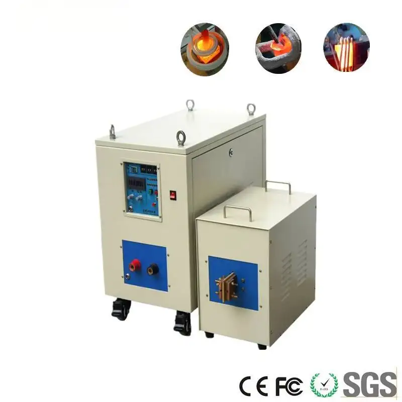 Heating Machine And Electromagnetic Induction Heater Steel Pipe Heat Treatment With Inductors -