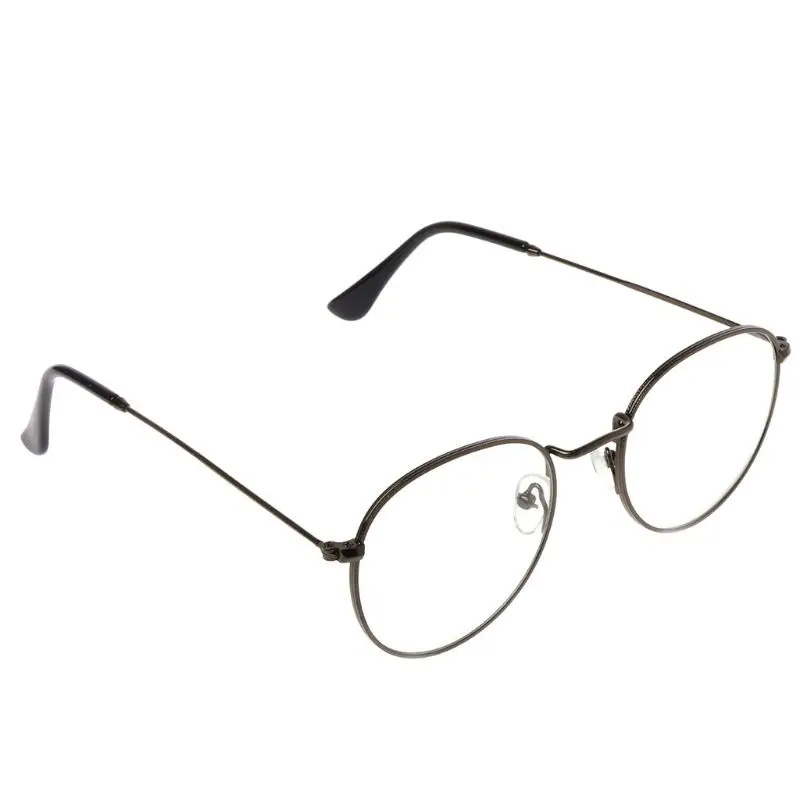 Vintage Men Women Eyeglass Round Frame Clear Full for Rim Spectacles Eyewear Opt