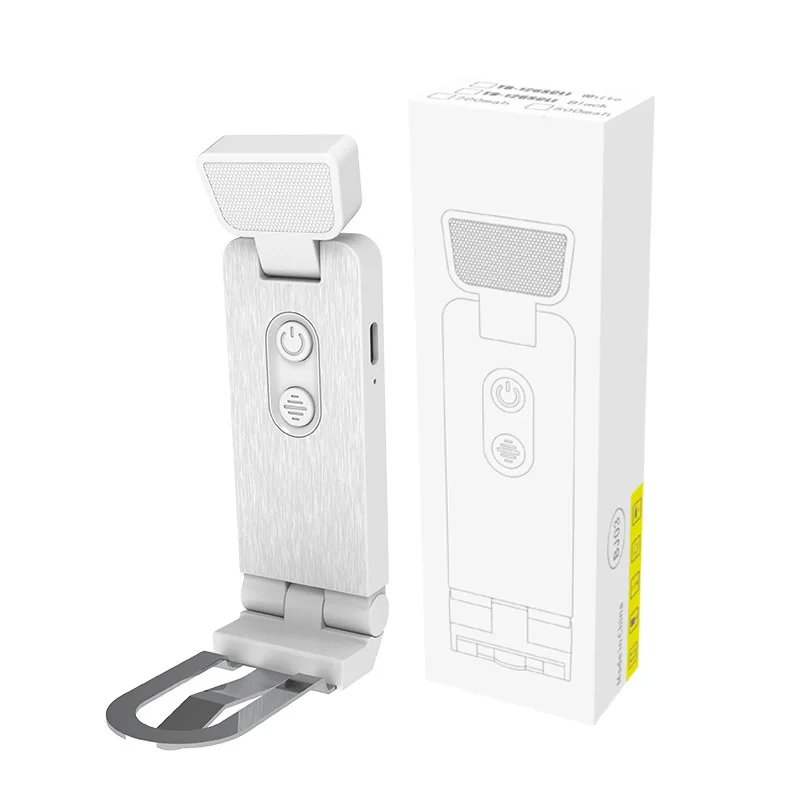 

Портативная мини-USB-светильник для чтения, перезаряжаемая светодиодная настольная лампа для защиты глаз с зажимом