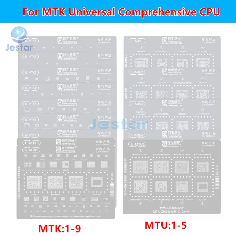 BGA Reballing Stencil สำหรับ CPU MT6878V: เครื่องมือที่คุณต้องรู้ก่อนซ่อมโทรศัพท์สเปกสูง