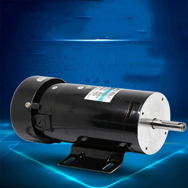 220V Permanent Magnet DC Motor Speed Control Motor 3600 rpm High-power 500W High-speed Motor Forward and Reverse Motor