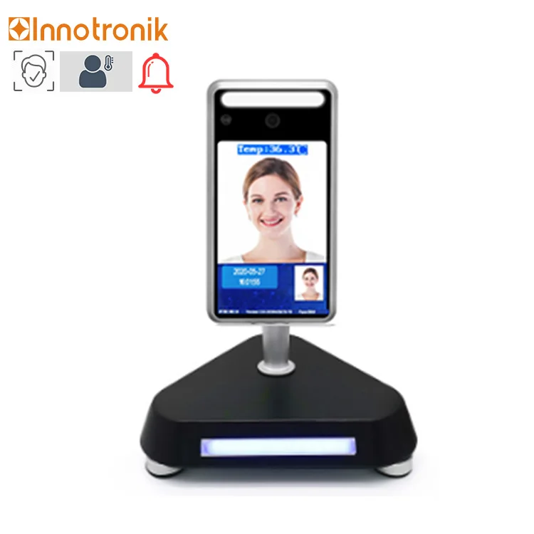 Innotronik Non-contact Body Temperature Face Recognition Automatically Identify Unmasked Alarm Camera DAP-2020SSA