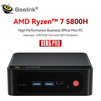 Beelink Ryzen 7 5800H SER5 Pro Mini PC AMD DDR4 16GB RAM 500GB SSD SER5 Max 5800H WiFi6 4K HD Desktop Computer VS SER5 Pro 5700U