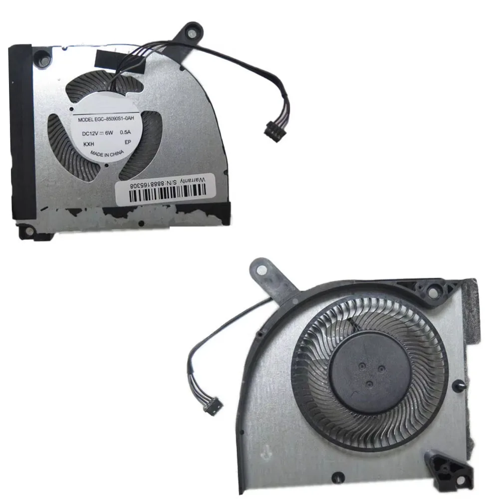 

For EGC-85090S1-0AH P.PSSA-A-P6V-300-GP2-B EGC-82090S2-0AH P.PSSA-A-P6V-290-GP2-B 4PIN DC12V 6W 0.5A Laptop CPU GPU FAN
