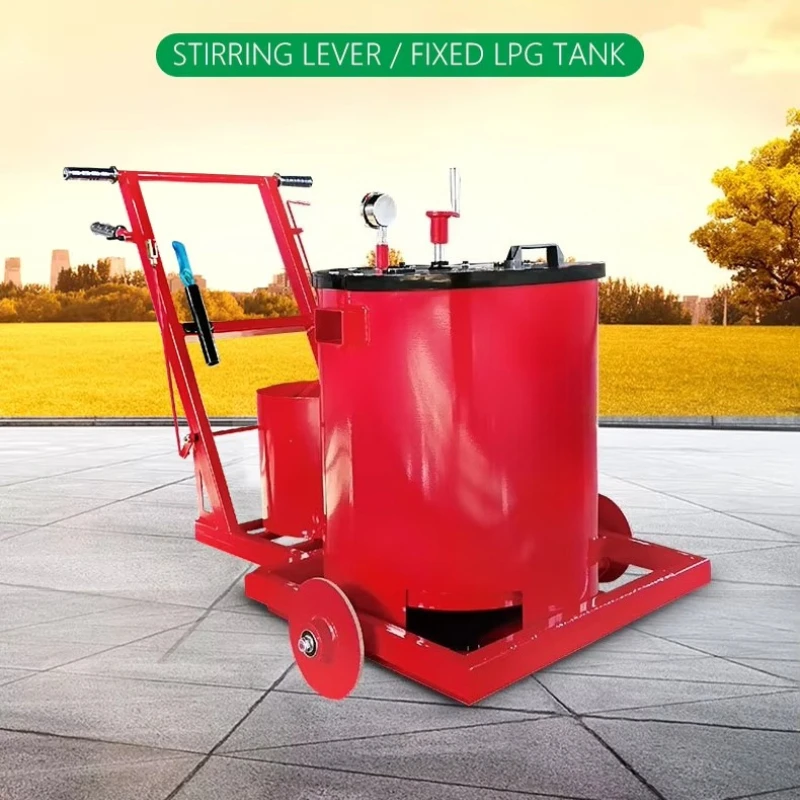 

Small Trailer Crack Sealing Road Electric Asphalt Grouting Machine with Engine High Efficiency