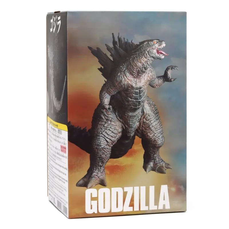 Nuclear Red Lotus Monster Godzilla Figurine Gk PVC Statue Action Figurine Desk Collectible Anime Model Toys Figures Gift