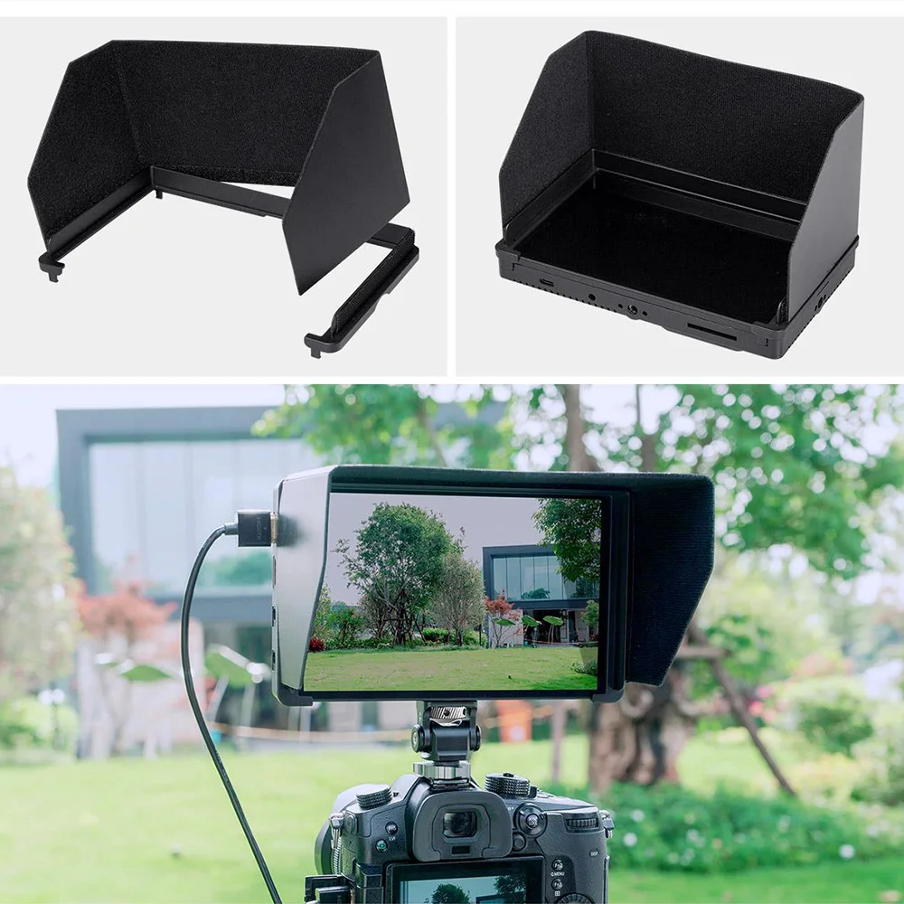 FEELWORLD F7 PRO Sunshade Sunhood (Not for F7 PLUS Monitor) Flexible Installation for 7 Inch Field Monitor