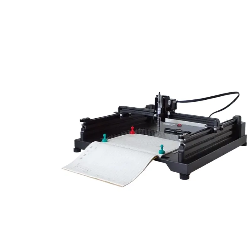 Robot imitation handwriting printing Robot typewriter taking pictures and voice entry