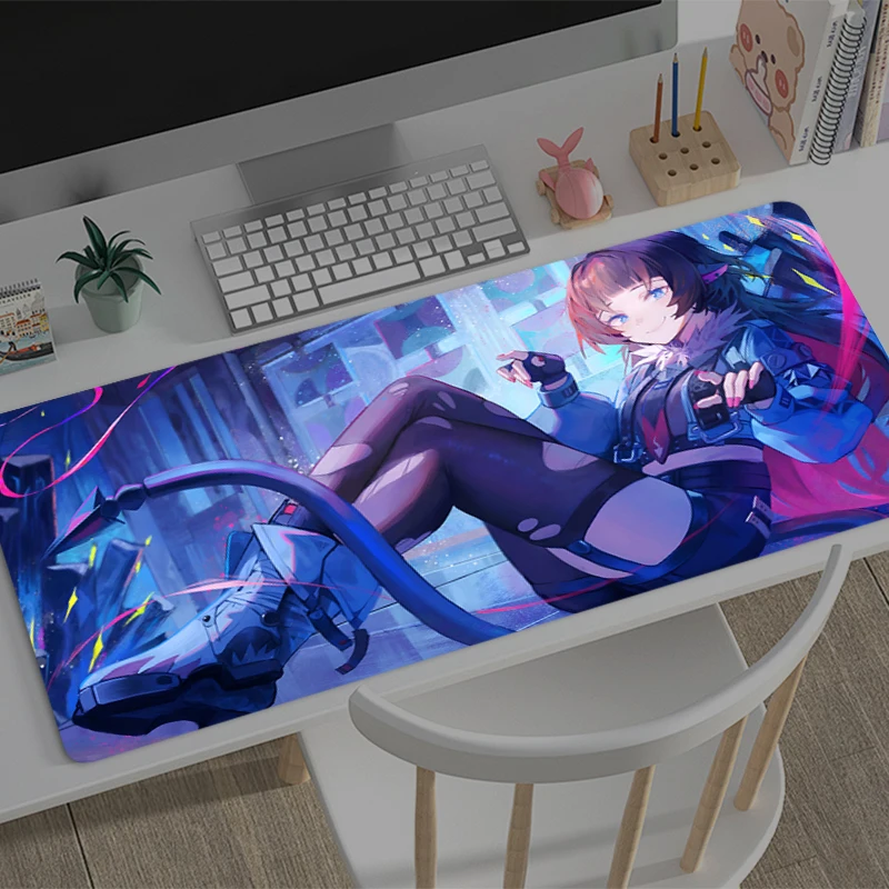 لوحة ماوس جديدة Zenless Zone Zero Jane Doe كبيرة ماوس حصيرة لعبة مكتب السجاد لينة المضادة للانزلاق سطح المكتب الكمبيوتر السجاد ماوس الوسادة #5