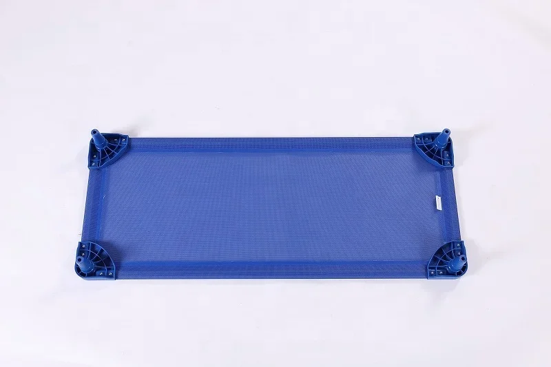 Plastic Superior Stackable Cot Mesh Material Breath Comfortable Children Bed