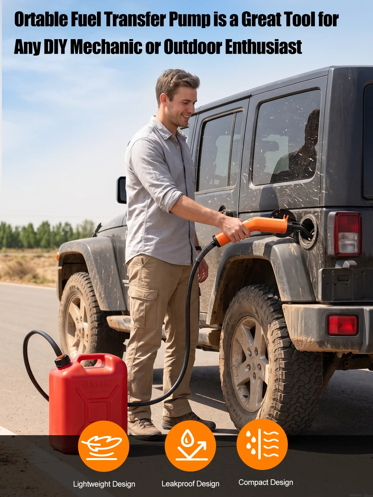 INSOMA USB Rechargeable Portable Electric Fuel Pump Upgraded Water Or Diesel Transfer Power Siphon Liquid Extractor Lightweight view 6