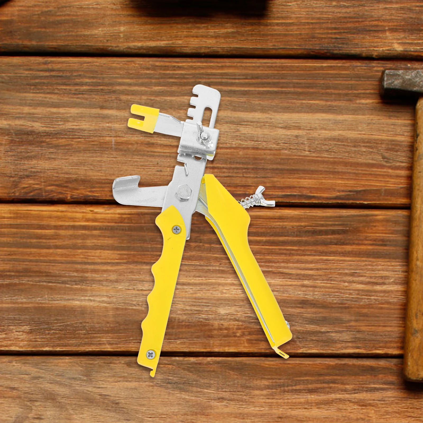 

Portable Tile Positioning Leveler Pliers Laying Flat Surface Horizontal Alignment 1 2mm Error Manual