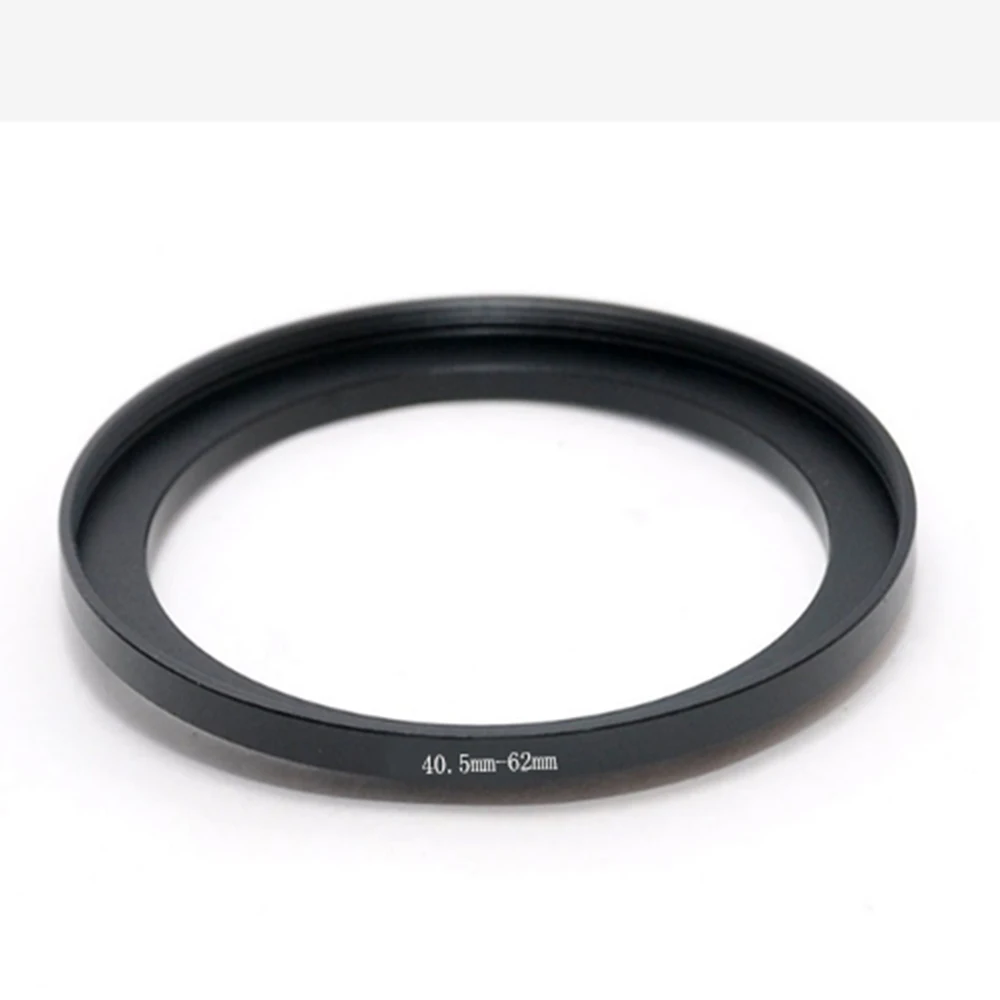 Aluminum Black Step Up Filter Ring 40.5mm-62mm 40.5-62 mm 40.5 to 62 Adapter Lens Adapter for Canon Nikon Sony DSLR Camera Lens