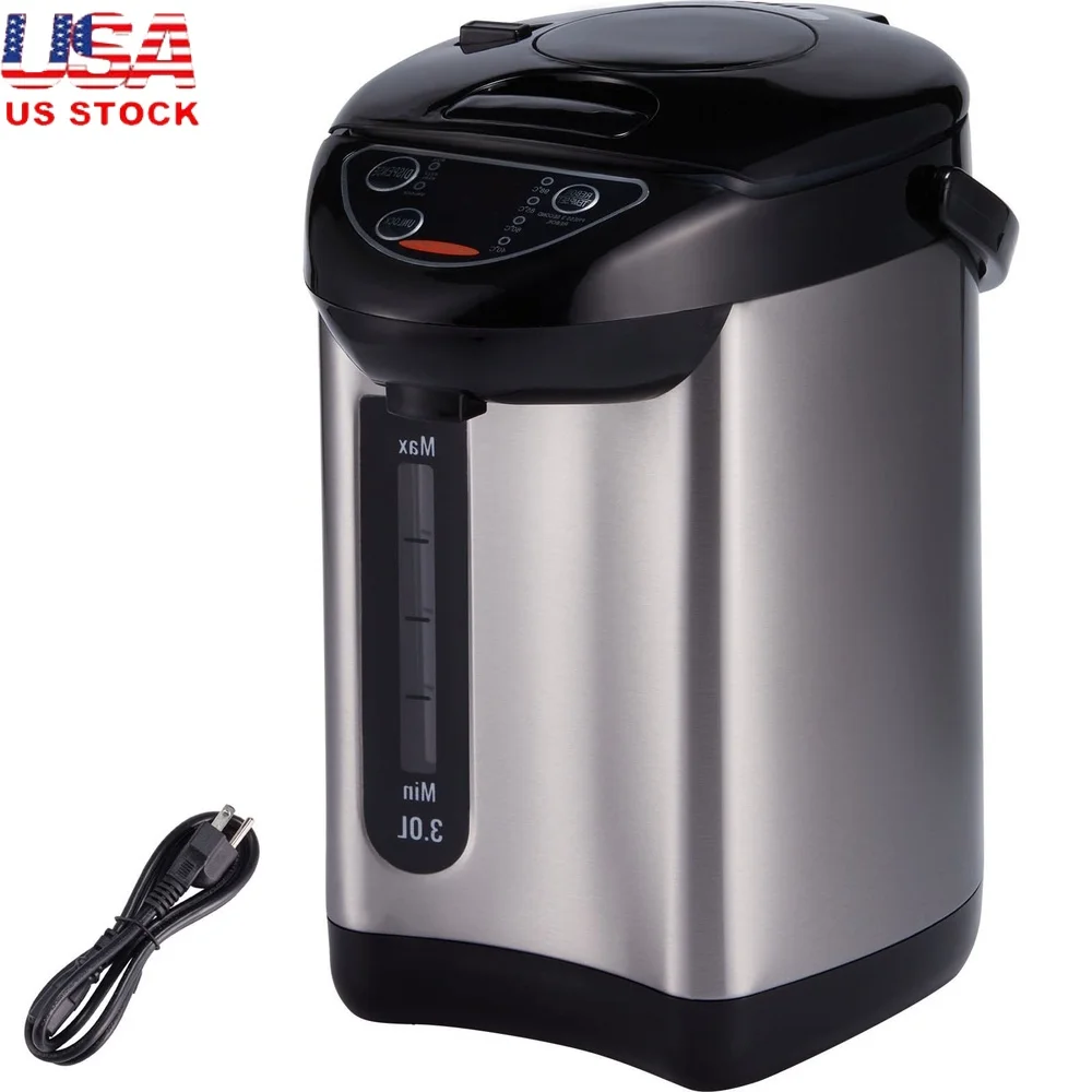 

Мгновенный диспенсер для горячей воды, электрический настольный водонагреватель объемом 3 л с 4 контролями температуры, автоматический ручной дозатор, безопасность