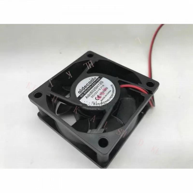 

N NEW FOR aidecool 6025 Adc6025H12S 12V 0.21A 6CM Cooling Fan