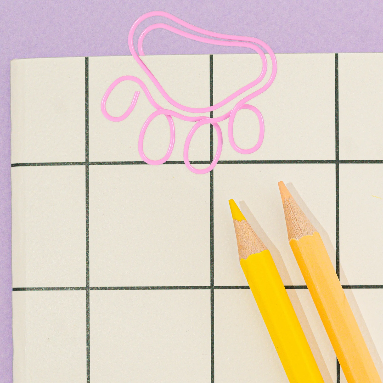 20Pcs Metal Paper Clips Cute Cat Claw Design Small Exquisite Decorative Clips for Office Documents Notes Delicate Paper Clip