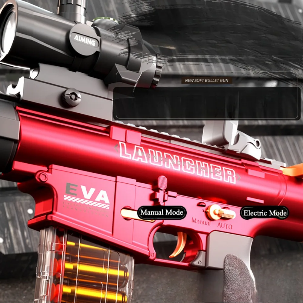 ARP9/M416 電動連射ソフト弾トイガン 子供用アサルトライフルモデル 屋外シューティングゲーム クリスマスプレゼント