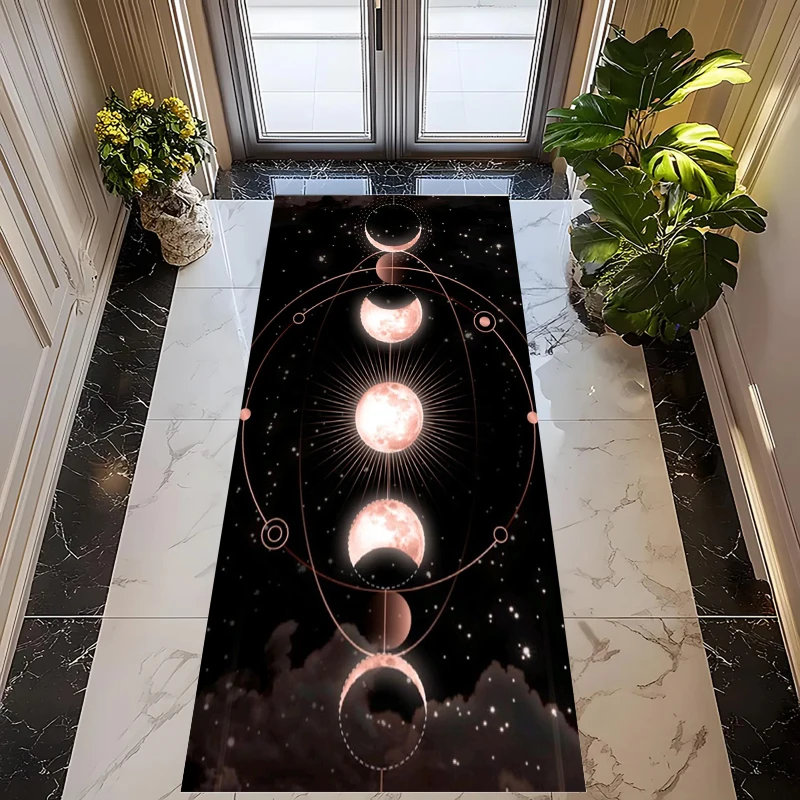 

Ковер «Фантастическая Галактика и Луна» для дома и офиса, прямоугольный, для интерьера и экстерьера