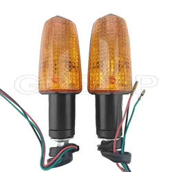 Motorcycle 3 Wire Turn Signal Indicator Light fit For HONDA CB400 CB1300 VT250 Spada 250 CB250 VTR250 CB-1 CB400SF VTEC400 NC39