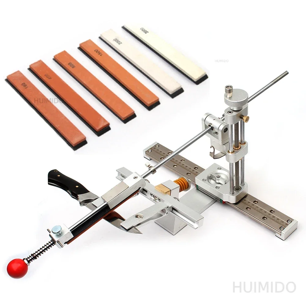 `Fixed Angle Sharpening Frame, Professional Whetstone High Precision Grinder Sharpening Tool with Rail