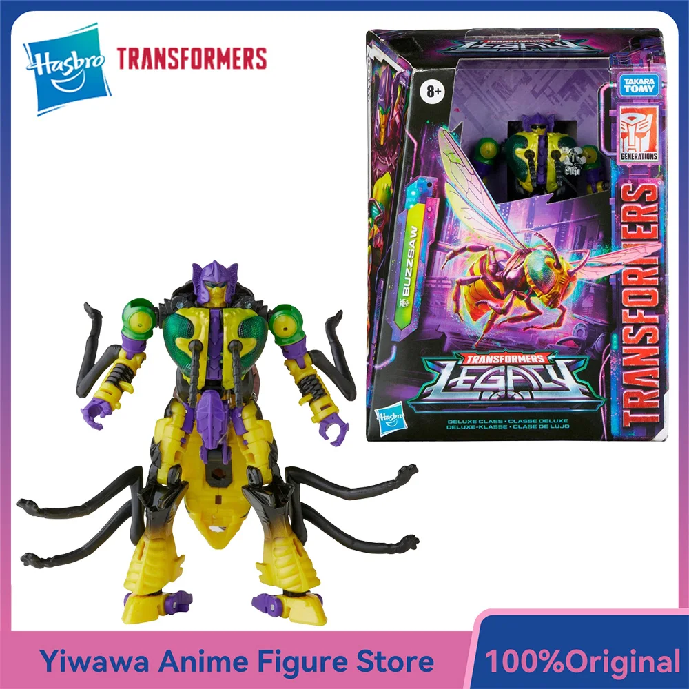 [Em estoque] novos transformadores legado buzzsaw colecionáveis 14cm de luxo classe figura de ação modelo brinquedos