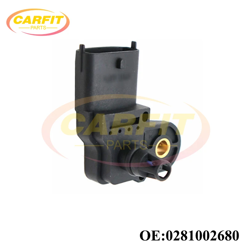 New OEM 0281002680 Intake Manifold Pressure MAP Sensor For Opel Astra H Zafira A Saab 9-3 Alfa Romeo Fiat Croma Auto Parts