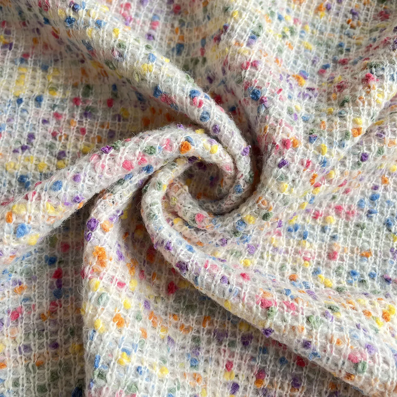 

New 2025 Soft Knit Fabric for Women's Clothing Stretch Comfortable Breathable Sweater Material