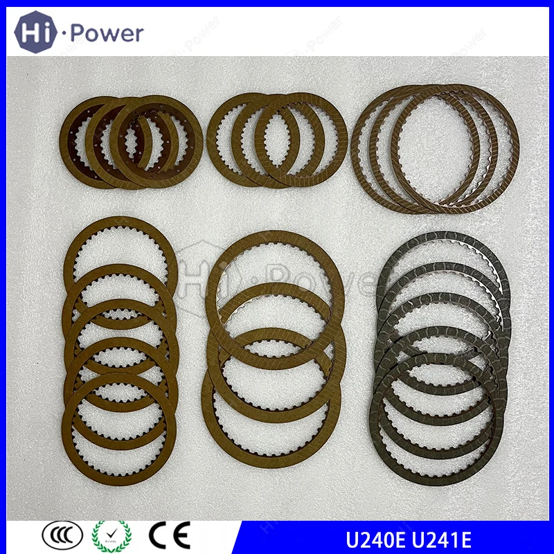 

U240E U241E Automatic Transmission Friction Plate For TOYOTA CAMRY U240 Gearbox Clutch Pate Disc Kit