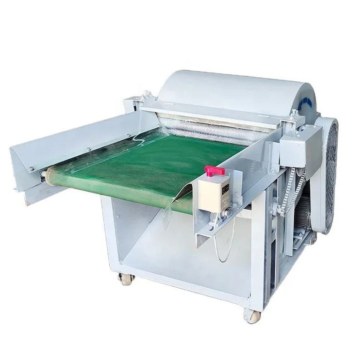 Waste Old Cloth Textile Crusher Shredding Chopping Machine Old  Opener Fabric Scrap Non Woven  Wool Cutting Machine