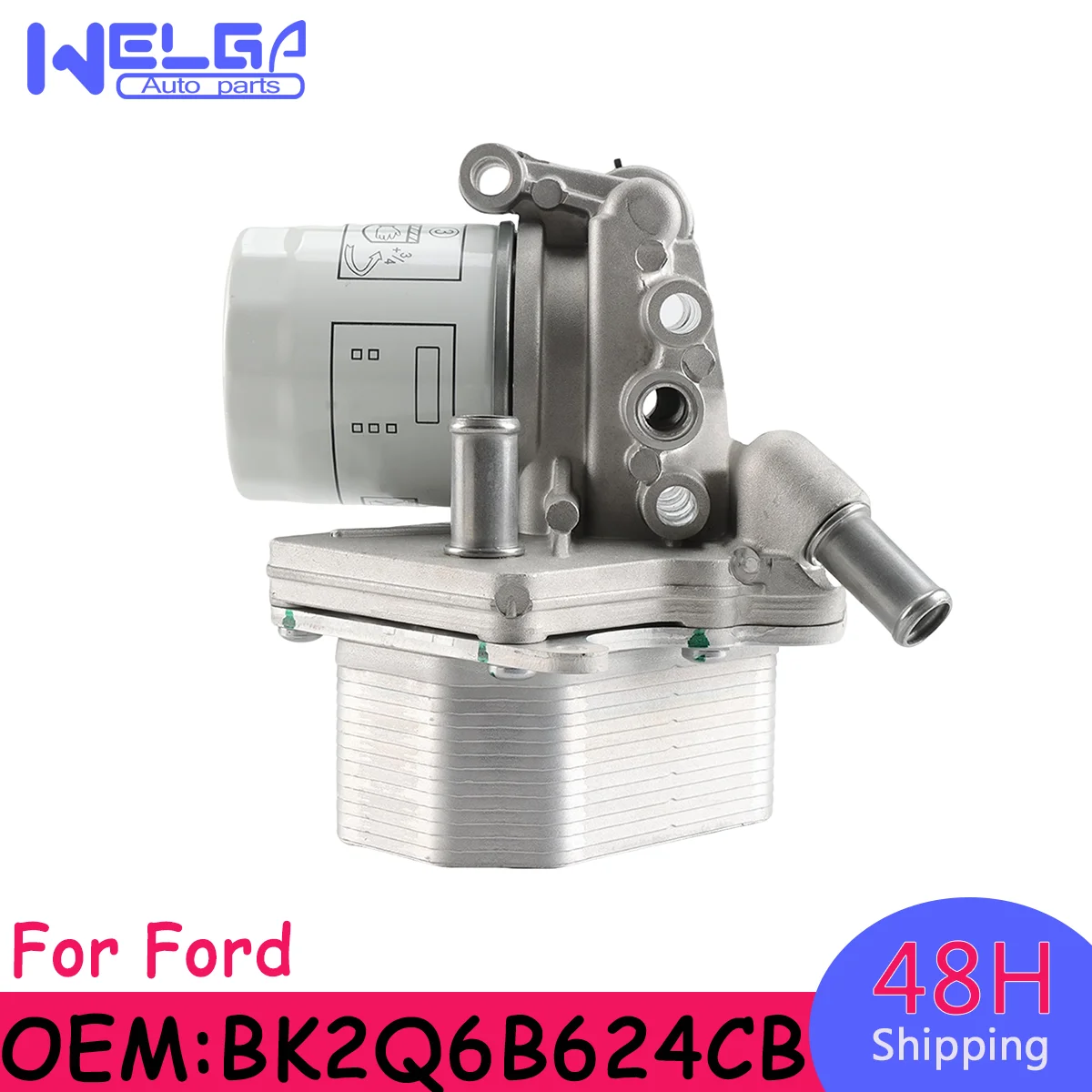 

Oil Cooler Radiator Engine Assembly Automotive Parts For Ford Transit Diesel Mk8 2006-2016 2.2L BK2Q-6B624-CB BK2Q6B624CB