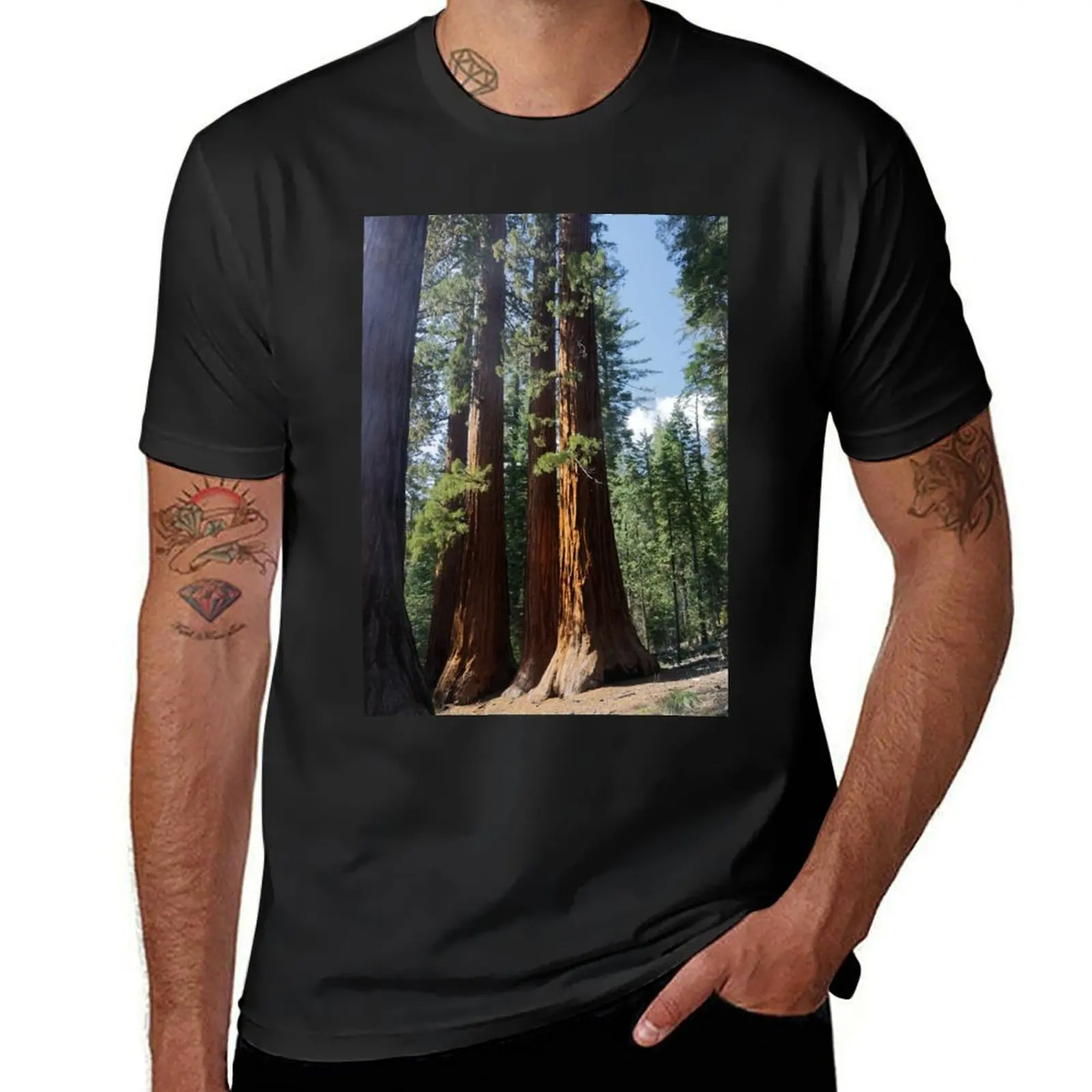 

Giant Redwood T-Shirt sublime graphics quick-drying mens vintage t shirts