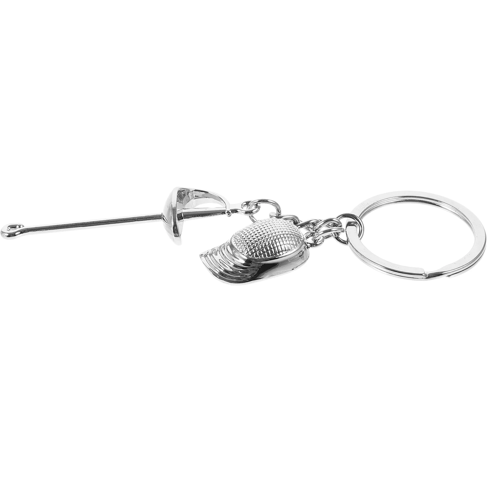 Fencing Keychain Kit Holder but Belt Lanyard for Men Bag Decor Decorative Small Sport Car