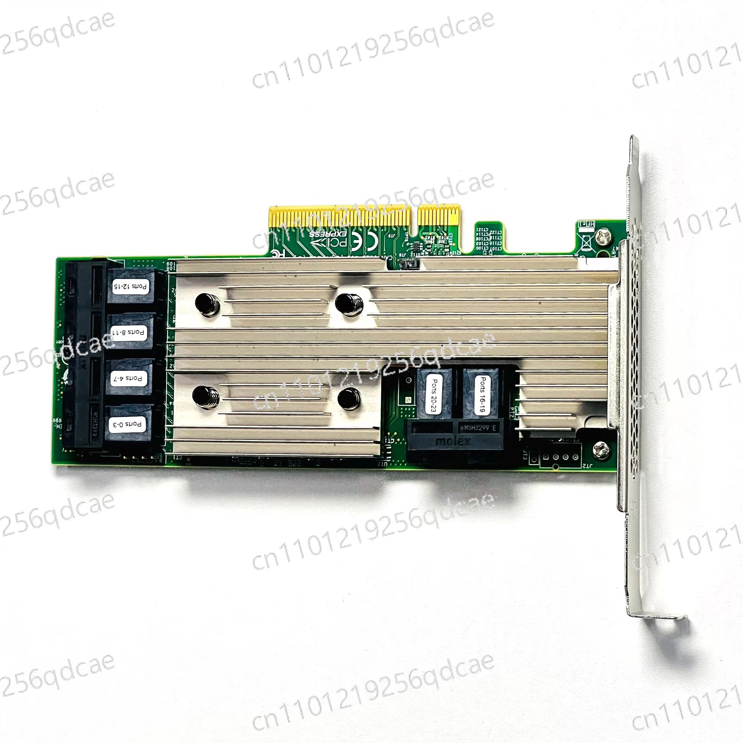 LSI SAS 9305-24i SAS3224 IT-Mode HBA JBOD PCI-E 3.0 SATA / SAS 6-Port SAS3 12Gb/s 6*SFF-8643 SATA Cable