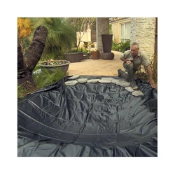 Fish gamberetti pond liner geomembrane impermeabilizzazione EPDM Pond Liner membrana foglio di gomma per piscina Garden Pond Liner