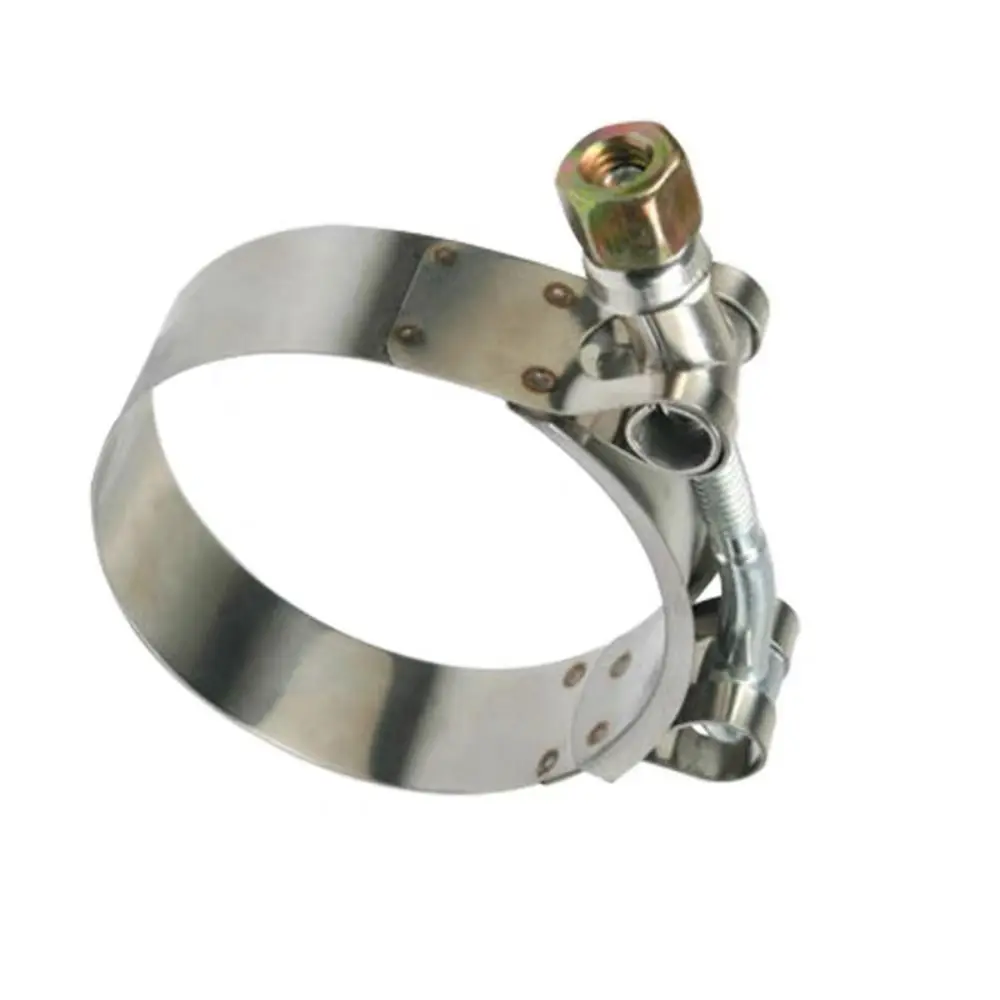 Collier de serrage en T en acier inoxydable fiable, 42 mm-109 mm, colliers de serrage universels pour tuyaux, raccord de tuyau