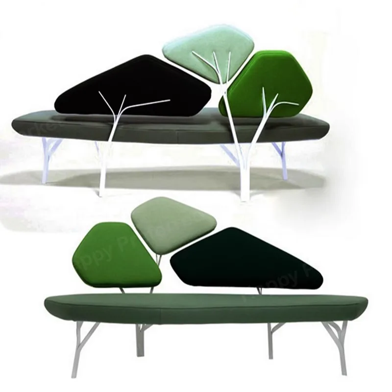 Nordic Sofa designer creative Internet celebrity sofa three-pronged leaf modeling sofa branch leisure chair