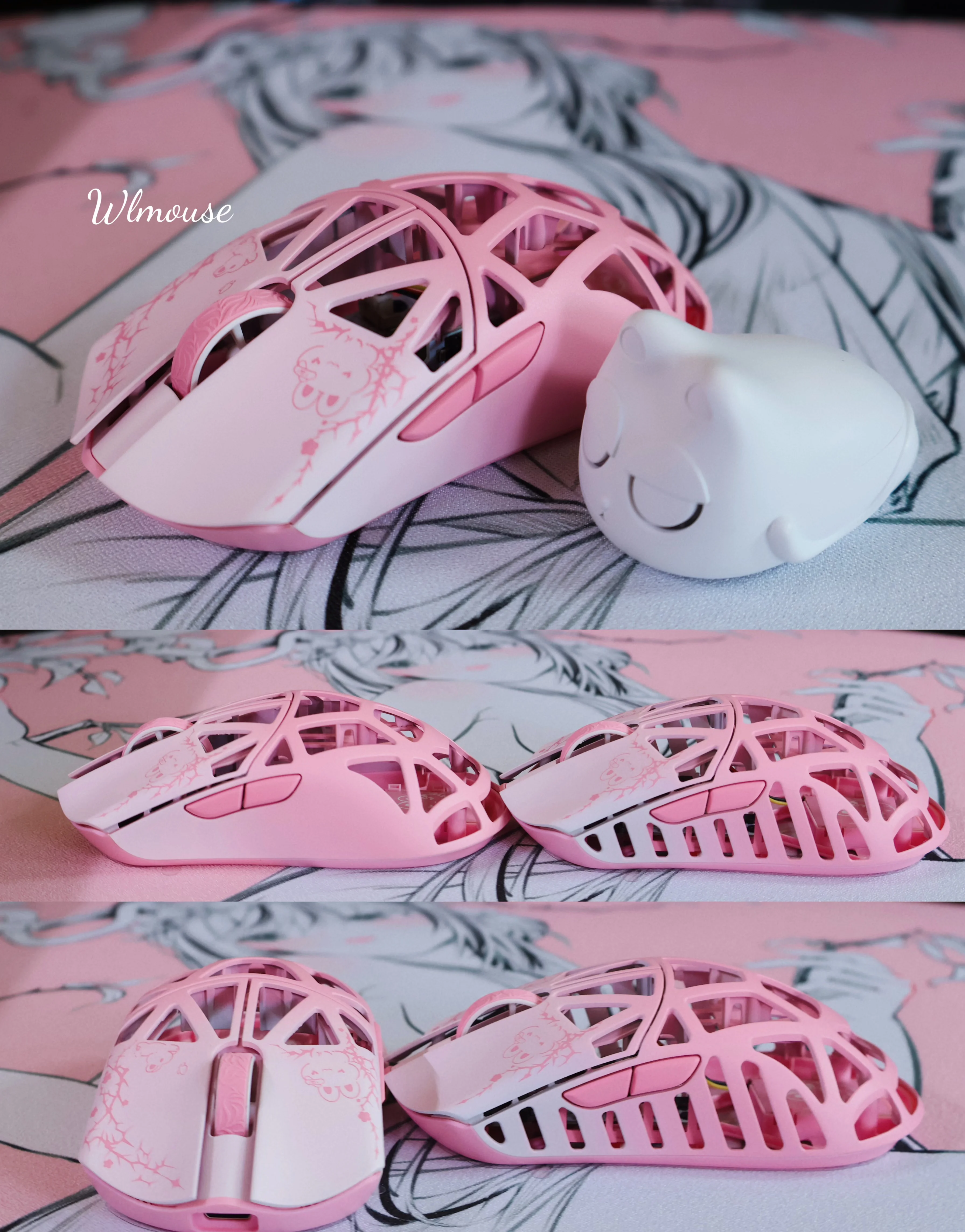 Limited Edition】WLMOUSE Beast X Series Pink Rabbit Magnesium