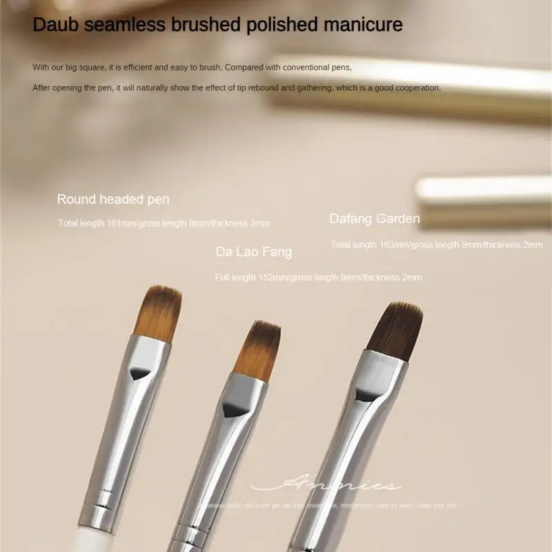 Japanese Manicure Brush Set Quick Glue Application Nail Pulling Multiple Types Of Nail Polish Pens Pull Line Painting Nail Tools