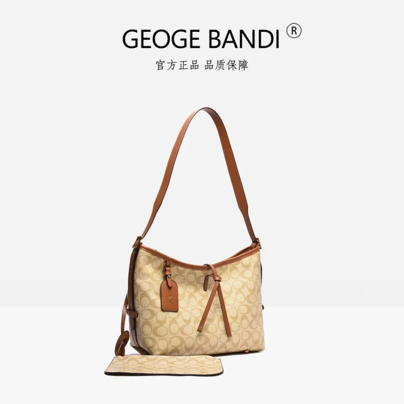 Женская сумка через плечо из искусственной кожи, повседневная, простая, винтажная и Париж, элитный стильный стиль ​