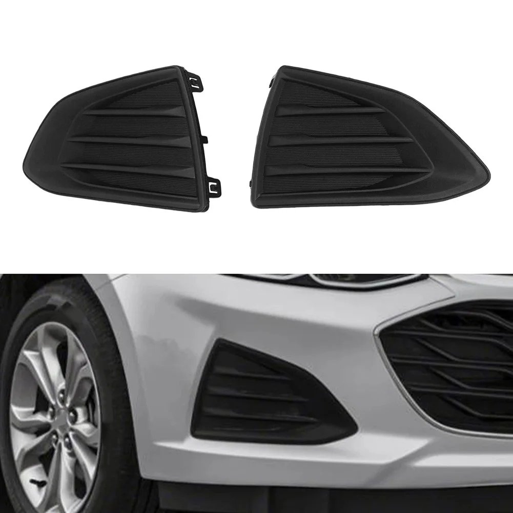Front Bumper Trim Fog Light Covers Perfect Match Front Left And Right Front Bumper Fog Light Cover Bumper Black