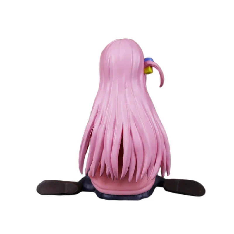 Bocchi The Rock! Anime Gotoh Hitori PVC Sitting Posture Figure Model Decorative Ornaments Fans Collect Gifts Toys