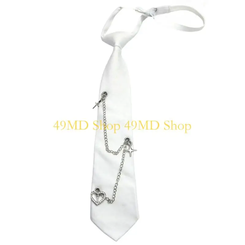 49MD Modern Metal Chain Detail - Bow Tie Pre Tied avis et prix