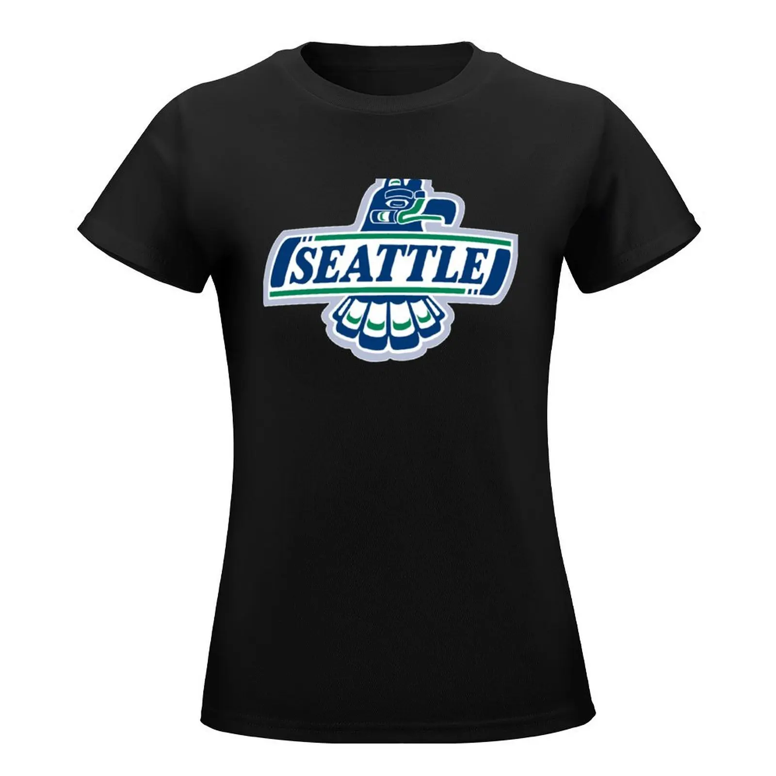 Seattle Thunderbirds T-Shirt kawaii clothes oversized female t-shirts for Women graphic tees