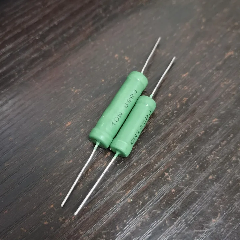 10 Stück 1,2 RJ 1,5 R 1,8 R 2R 2,2 R 2,7 R 3R 3,3 R 3,9 R 4,7 R 5R 5,1 R 5,6 R Ohm RX21 Frequenzteiler Sicherung Drahtwiderstand 5 W 6 W 10 W