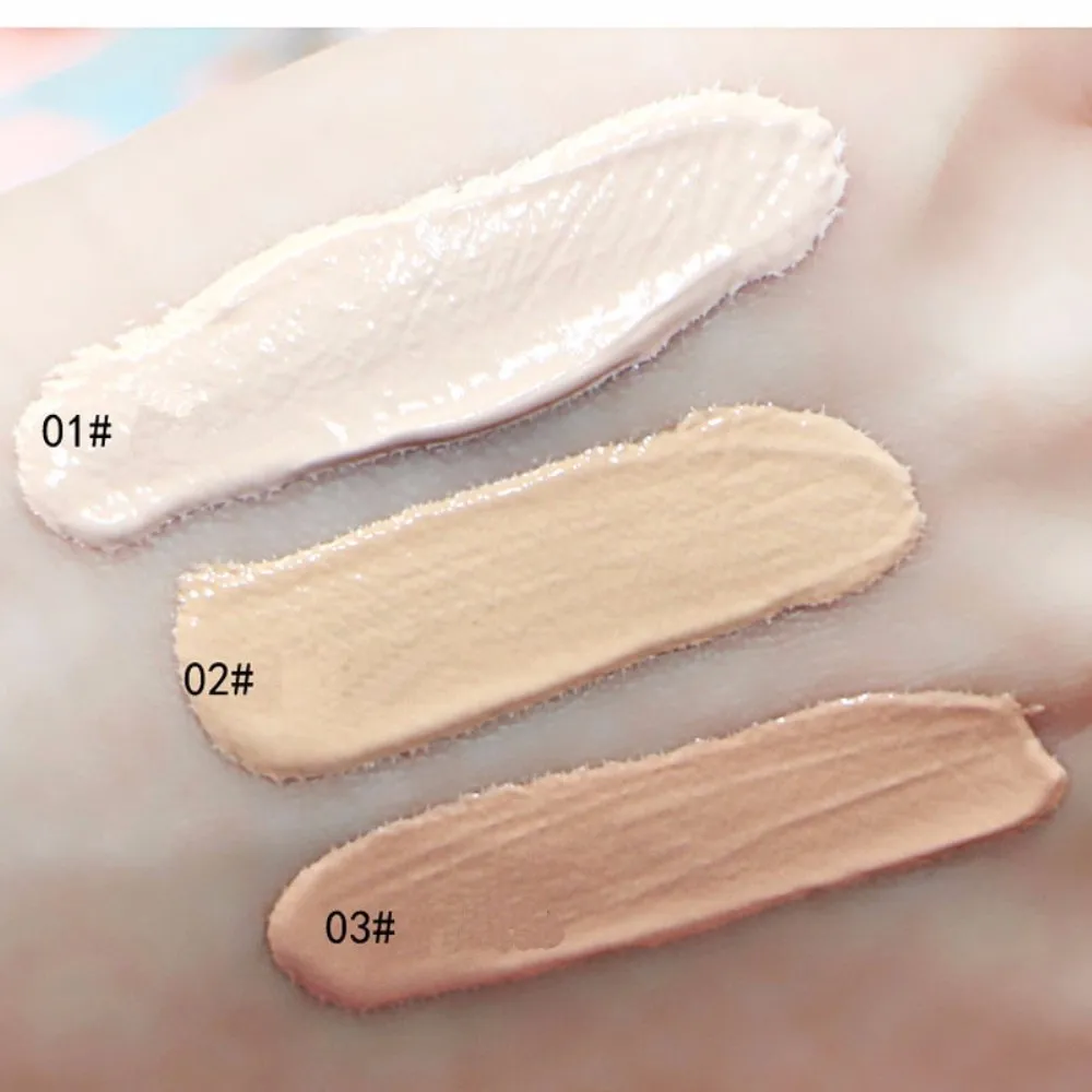 3colors BB Cream Liquid Face Base Foundation Long Lasting Waterproof Cover Acne Spot Korean Makeup Concealer Cosmetic