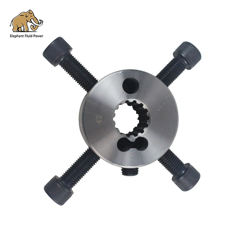 

Hydraulic Pump Rubber Coupling Spline 42# 16cm 4 Hole