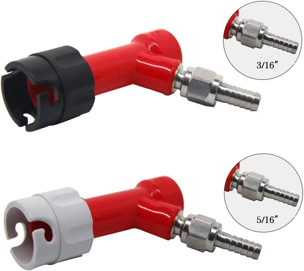 Homebrew Pin Lock Disconnect Set, Brand Pin Lock Connectors, MFL with Swivel Nuts for Draft Beer Keg System