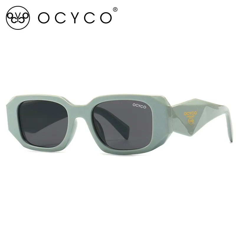 OCYCO Punk Designer Sunglasses Women Vintage Irregular Square Ladies Sun Glasses Men UV Protection Outdoor Shades Eyewear