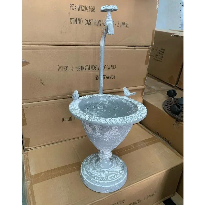 Garden grocery faucets, flower pots, flower stands